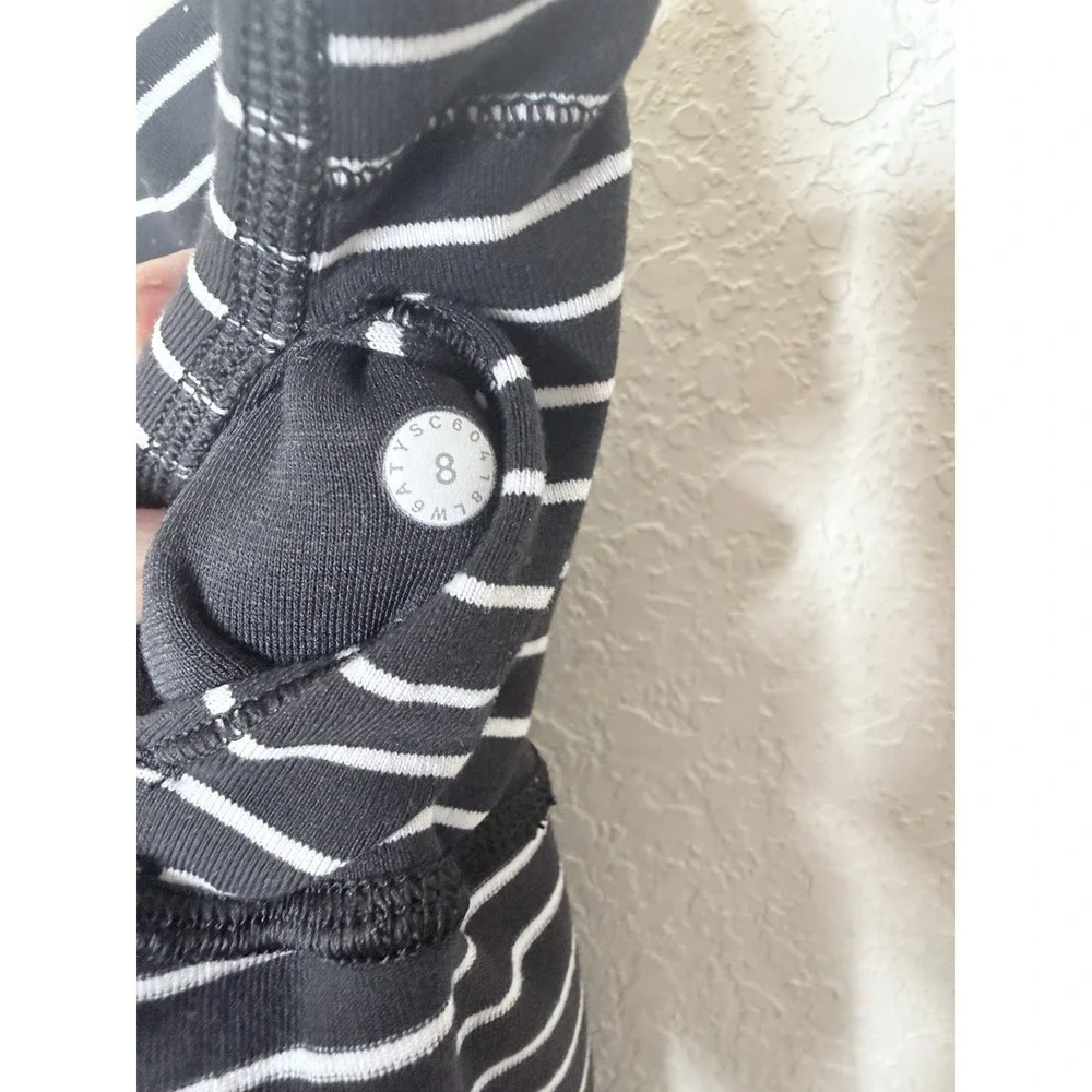 Lululemon Wunder Under Leggings Size 8 Wee Stripe Yoga‎ Athleasure